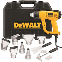 Load image into Gallery viewer, DEWALT Heat Gun with LCD Display &amp; Hard Case/Accessory Kit (D26960K), Yellow
