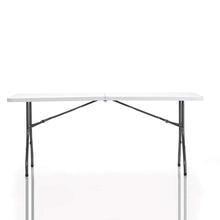 Load image into Gallery viewer, COSCO Fold-in-Half Banquet Table w/Handle, 6ft, White
