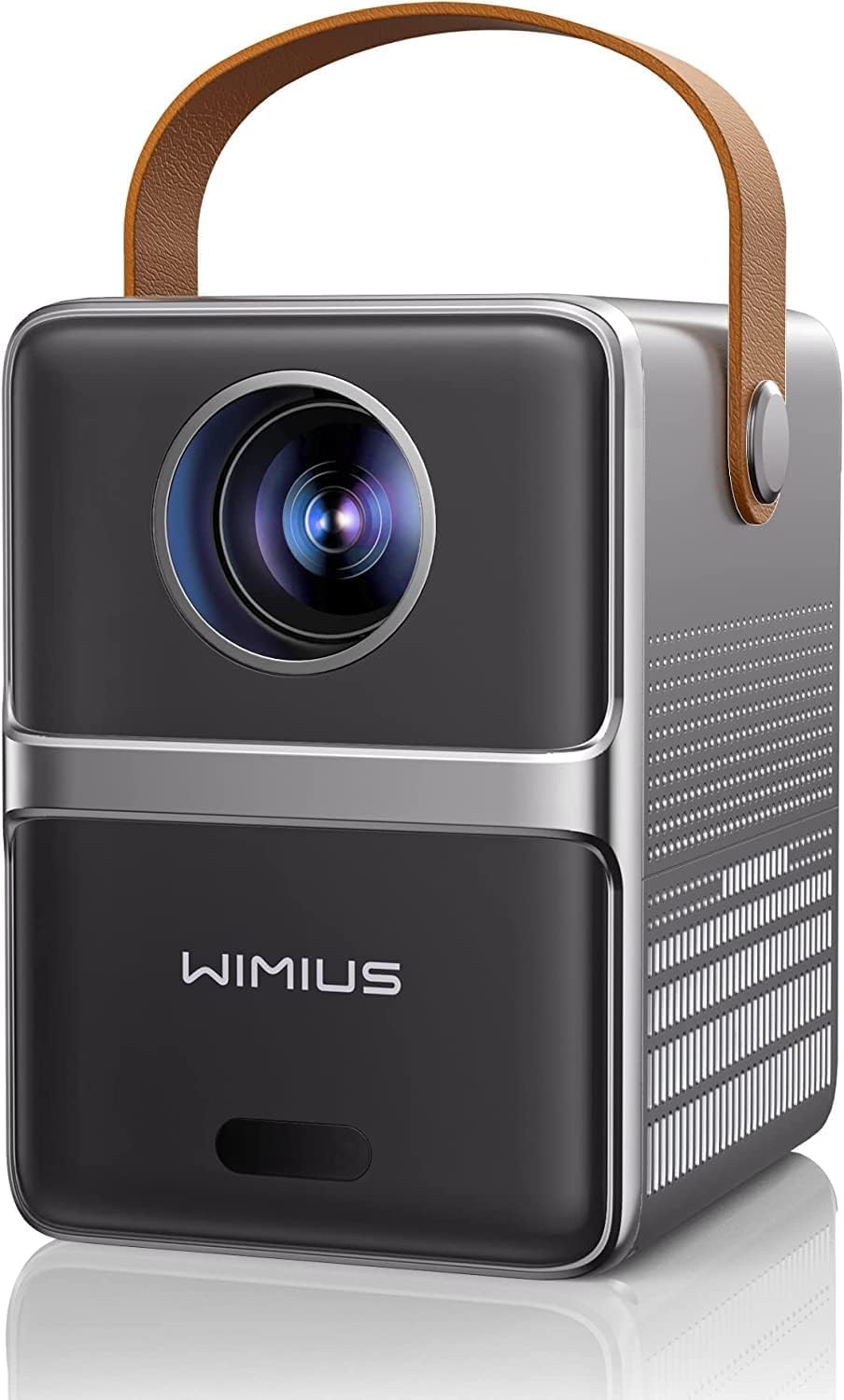 [Electric Focus] Mini Projector with 5GWiFi and Bluetooth, WIMIUS 1080P Outdoor Projector, Portable Movie Projector, 300