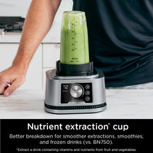 Load image into Gallery viewer, Ninja SS351 Foodi Power Blender &amp; Processor System 1400 WP Smoothie Bowl Maker &amp; Nutrient Extractor* 6 Functions for Bowls, Spreads, Dough &amp; More, smartTORQUE, 72-oz.** Pitcher &amp; To-Go Cups, Silver
