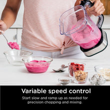 Load image into Gallery viewer, Ninja SS351 Foodi Power Blender &amp; Processor System 1400 WP Smoothie Bowl Maker &amp; Nutrient Extractor* 6 Functions for Bowls, Spreads, Dough &amp; More, smartTORQUE, 72-oz.** Pitcher &amp; To-Go Cups, Silver
