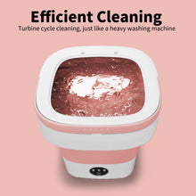 Load image into Gallery viewer, Portable Washing Machine, Upgraded 15L Mini Washer and Spin Dryer with Deep Cleaning of Underwear, Baby Clothes and Small Items, Foldable Small Washer for Apartments, Dorm,RV, Travel, Laundry,Camping
