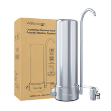 Load image into Gallery viewer, Waterdrop Countertop Water Filter, NSF/ANSI 42&amp;372 Certified,5-Stage Stainless Steel Faucet Water Filter for 8000 Gallons, Reduces Heavy Metals, Bad Odor and 99% Chlorine,WD-CTF-01(1 Filter Included)
