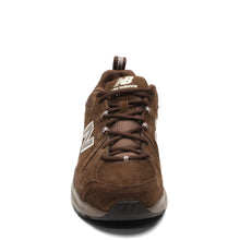 Load image into Gallery viewer, New Balance Men&#39;s 608 V5 Casual Comfort Cross Trainer, Chocolate Brown/White, 11
