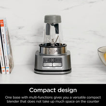Load image into Gallery viewer, Ninja SS101 Foodi Smoothie Maker &amp; Nutrient Extractor* 1200 WP, 6 Functions Smoothies, Extractions*, Spreads, smartTORQUE, 14-oz. , (2) To-Go Cups &amp; Lids, Silver

