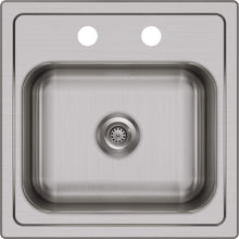 Load image into Gallery viewer, Elkay DSEP1515C Dayton Single Bowl Drop-in Stainless Steel Bar Sink + Faucet Kit
