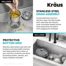 Load image into Gallery viewer, KRAUS Standart Pro 30 -inch Undermount Single Bowl 16 Gauge Stainless Steel Kitchen Sink, KHU100-30
