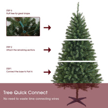 Load image into Gallery viewer, New One 6.5ft Christmas Tree, Xmas Tree, Prelit Artificial Christmas Tree with 250 Color Changing LED Lights, UL Listed Tree, Easy to Assemble
