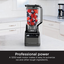 Load image into Gallery viewer, Ninja Professional Blender | Smoothie Blender, Drink Mixer, Grinder, Ice Crusher | Total Crushing™ Technology, Auto-iQ™ Smart Presets, Professional 1200W Power, XL 72oz Pitcher | Dark Grey | BR201AMZ
