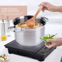 Load image into Gallery viewer, Duxtop 1800W Portable Induction Cooktop Countertop Burner, Gold 8100MC/BT-180G3
