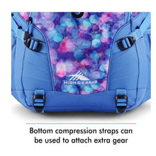 Load image into Gallery viewer, High Sierra Loop Backpack, Travel, or Work Bookbag with tablet sleeve, One Size, Shine Blue/Lapis
