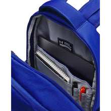 Load image into Gallery viewer, Under Armour Unisex-Adult Hustle 6.0 Backpack, (401) Royal/Royal/Metallic Silver, One Size Fits Most
