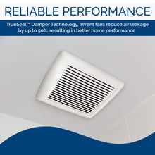 Load image into Gallery viewer, Broan-NuTone AE110 Invent Flex ENERGY STAR Qualified Single-Speed Ventilation Fan, 110 CFM 1.0 Sones, White
