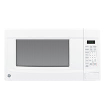 Load image into Gallery viewer, GE GCST14S1WWW Microwave Oven,1,100-watt 7 Auto Cooking Settings, Kitchen Essentials for The Countertop, Dorm Room or Apartment, Child-Lock Technology 1.4 Cu. Ft, White
