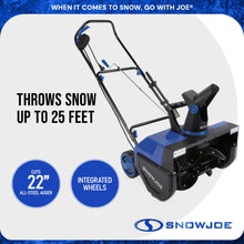 Load image into Gallery viewer, Snow Joe 15A Electric Snow Blower with Dual LED Lights, 22&quot; Walk-Behind Machine
