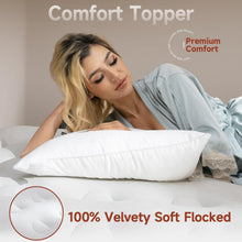 Load image into Gallery viewer, CHERIMOR Air Mattress, 18 inch High Thicken Sturdy Full Size Inflatable Mattress with Built in Pump, Quickly Inflatable, Portable Blow up Mattress for Camping, Guests &amp; Home, Air Bed with Carry Bag
