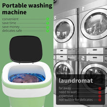 Load image into Gallery viewer, Portable Washing Machine, Mini 15L Foldable Washer and Dryer with 3 Modes Deep Cleaning, Upgraded Small Collapsible Laundry for Travel, Sutiable for Underwear,Baby Clothes,Socks or Other Small Items
