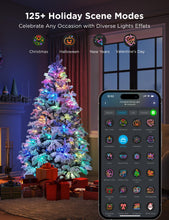 Load image into Gallery viewer, Govee Christmas Lights 66ft, Smart RGBIC Christmas String Lights App-Controlled, 125+ Scene Modes, IP65 Waterproof, Sync with Music, Works with Alexa, Lights for Christmas Decorations Indoor Outdoor
