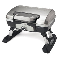 Load image into Gallery viewer, Cuisinart CGG-180TS Petit Gourmet Portable Tabletop Gas Grill, Stainless Steel
