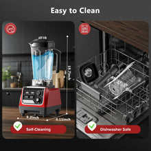 Load image into Gallery viewer, H-Duka 1800W Blender for Smoothies 70 oz Large Capacity Countertop Blenders with 20 oz Grinding Cup - 28000RPM High Speed Kitchen Blender for Ice Crushing, Frozen Drinks, Milkshakes &amp; Puree
