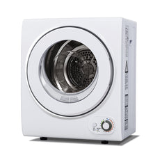 Load image into Gallery viewer, Euhomy 110V Portable Clothes Dryer 850W Compact Laundry Dryers 1.5 cu.ft Front Load Stainless Steel Electric Dryers Machine with Stainless Steel Tub for Apartment,RVs,Dorms,White Easy Control
