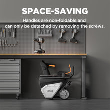 Load image into Gallery viewer, Litheli 2X20V Cordless Snow Blower, 20 Inch Snow Thrower with 4.0Ah Battery, Electric Snow Blowers with LED Spotlight and Brushless Motor for Walkways and Driveways
