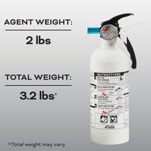 Load image into Gallery viewer, Kidde Auto Fire Extinguisher for Car &amp; Truck, 5-B:C, 3.2 Lbs., Dry Chemical Extinguisher, Strap Bracket (Included)
