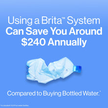 Load image into Gallery viewer, Brita UltraMax Large Water Dispenser With Standard Filter, BPA-Free, Replaces 1,800 Plastic Water Bottles a Year, Lasts Two Months or 40 Gallons, Includes 1 Filter, Kitchen Accessories, Large - 27-Cup

