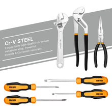 Load image into Gallery viewer, DEKOPRO 192 Piece Mechanics Tool Set Socket Wrench Set, Plastic Storage Case with Auto Repair Hand Tool Kit Wrench Tool Box Set
