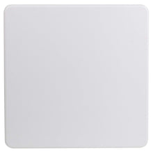 Load image into Gallery viewer, Flash Furniture Elon 2.85&#39; Square Plastic Folding Event Table for Indoor/Outdoor Events, Portable Banquet Table with Locking Legs, White
