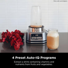 Load image into Gallery viewer, Ninja SS101 Foodi Smoothie Maker &amp; Nutrient Extractor* 1200 WP, 6 Functions Smoothies, Extractions*, Spreads, smartTORQUE, 14-oz. , (2) To-Go Cups &amp; Lids, Silver

