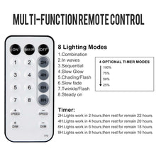 Load image into Gallery viewer, Weillsnow 328 FT 1000 LED Christmas String Lights with Remote &amp; Timer, 8 Lighting Modes Twinkle Lights, Waterproof Fairy Lights For Outdoor Bedroom Backyard Tree Wall Christmas Decoration (Warm White)
