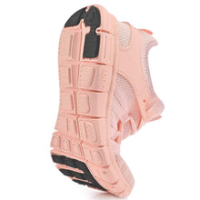 Load image into Gallery viewer, INZCOU Running Shoes Lightweight Tennis Shoes Non Slip Gym Workout Shoes Breathable Mesh Walking Sneakers Pink 8women / 7men
