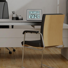 Load image into Gallery viewer, La Crosse Technology 513-1419BLv4-INT Backlight Atomic Full Calendar Clock with Extra Large Digits
