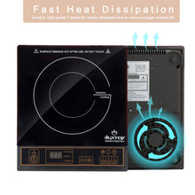 Load image into Gallery viewer, Duxtop 1800W Portable Induction Cooktop Countertop Burner, Gold 8100MC/BT-180G3
