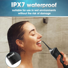 Load image into Gallery viewer, Nicwell Water Dental Flosser Teeth Pick - 4 Modes Dental Oral Irrigator, Portable &amp; Rechargeable IPX7 Waterproof Personal Orthodontic Supplie Water Teeth Cleaner Picks for Home Travel
