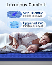 Load image into Gallery viewer, Xsleep Twin Air Mattress with Built in Pump Luxurious Comfort 16&quot; Raised Inflatable Mattress Twin Airbed Blow Up Mattress for Home and Guests 75&quot;*39&quot;*16&quot;Air Bed 2 Mins Fast Inflate/Deflate 330 lbs Max
