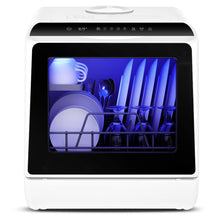 Load image into Gallery viewer, EUHOMY Mini Portable Dishwasher Countertop Compact Dishwashers, Tabletop Small Dishwasher with 5L Built-in Water Tank with 6 Modes and Baby Care for Apartments&amp; RVs, No Hookup Needed
