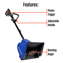 Load image into Gallery viewer, Westinghouse WSnow11S 24V Cordless Snow Shovel 11 Inch Kit, 24V 4Ah Battery, 2.2A Fast Charger, Electric Snow Shovel with 20ft Throwing Distance, plows 75lbs/min
