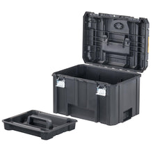 Load image into Gallery viewer, DEWALT TSTAK Tool Box, Extra Large Design, Removable Tray for Easy Access to Tools, Water and Debris Resistant (DWST17806)
