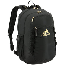 Load image into Gallery viewer, adidas Excel 6 Backpack, Black/Gold Metallic, One Size
