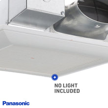 Load image into Gallery viewer, Panasonic FV-0810VSS1 WhisperValue DC Ventilation Fan with SmartFlow and Pick-A-Flow Airflow Technology - 80 or 100 CFM - Quiet Ventilation Bathroom Fan
