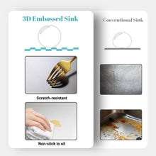 Load image into Gallery viewer, Beleeb Undermount Kitchen Sink 30&quot; x 19&quot;, Scratch Resistant 3D Microbead Embossed Single Bowl Stainless Steel Sink with 10&quot; Deep Basin，Easy Cleaning
