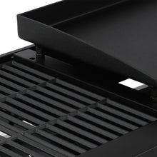Load image into Gallery viewer, Royal Gourmet GD4002T 4-Burner Tailgater Grill Griddle Combo, Portable Propane Gas Grill and Griddle Combo for Backyard or Outdoor BBQ Cooking, 40,000 BTUs, Black
