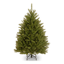 Load image into Gallery viewer, National Tree Company Artificial Mini Christmas Tree, Green, Dunhill Fir, Includes Stand, 4.5 Feet
