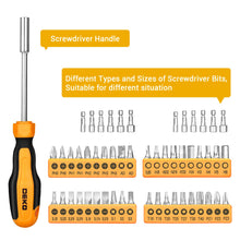 Load image into Gallery viewer, DEKOPRO 192 Piece Mechanics Tool Set Socket Wrench Set, Plastic Storage Case with Auto Repair Hand Tool Kit Wrench Tool Box Set
