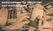 Load image into Gallery viewer, SentrySafe Black Fireproof and Waterproof Safe, File Folder and Document Box with Key Lock, Ex. 14.3 x 15.5 x 13.5 inches, HD4100
