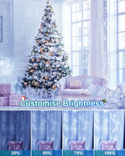 Load image into Gallery viewer, 355FT 900 LED Christmas Lights, Extra Long Outdoor String Lights Waterproof, Timer &amp; Memory, 8 Modes Dimmable Plug in Fairy Lights for Outside Tree Wedding Patry Holiday Decorations, Cool White
