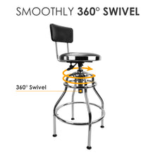 Load image into Gallery viewer, Olympia Tools 82-738 Adjustable Hydraulic Work Stool, Black
