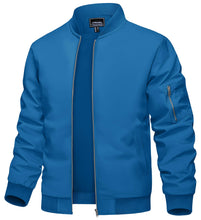Load image into Gallery viewer, TACVASEN Men&#39;s Jacket Lightweight Bomber Men&#39;s Jacket Jackets Men&#39;s Casual Jacket Outdoor Windbreaker Lightweight Bomber Jackets

